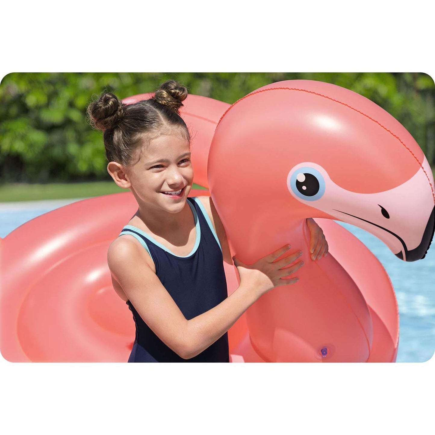 Flamingo inflatable mattress 138 x 107 cm Bestway 41525