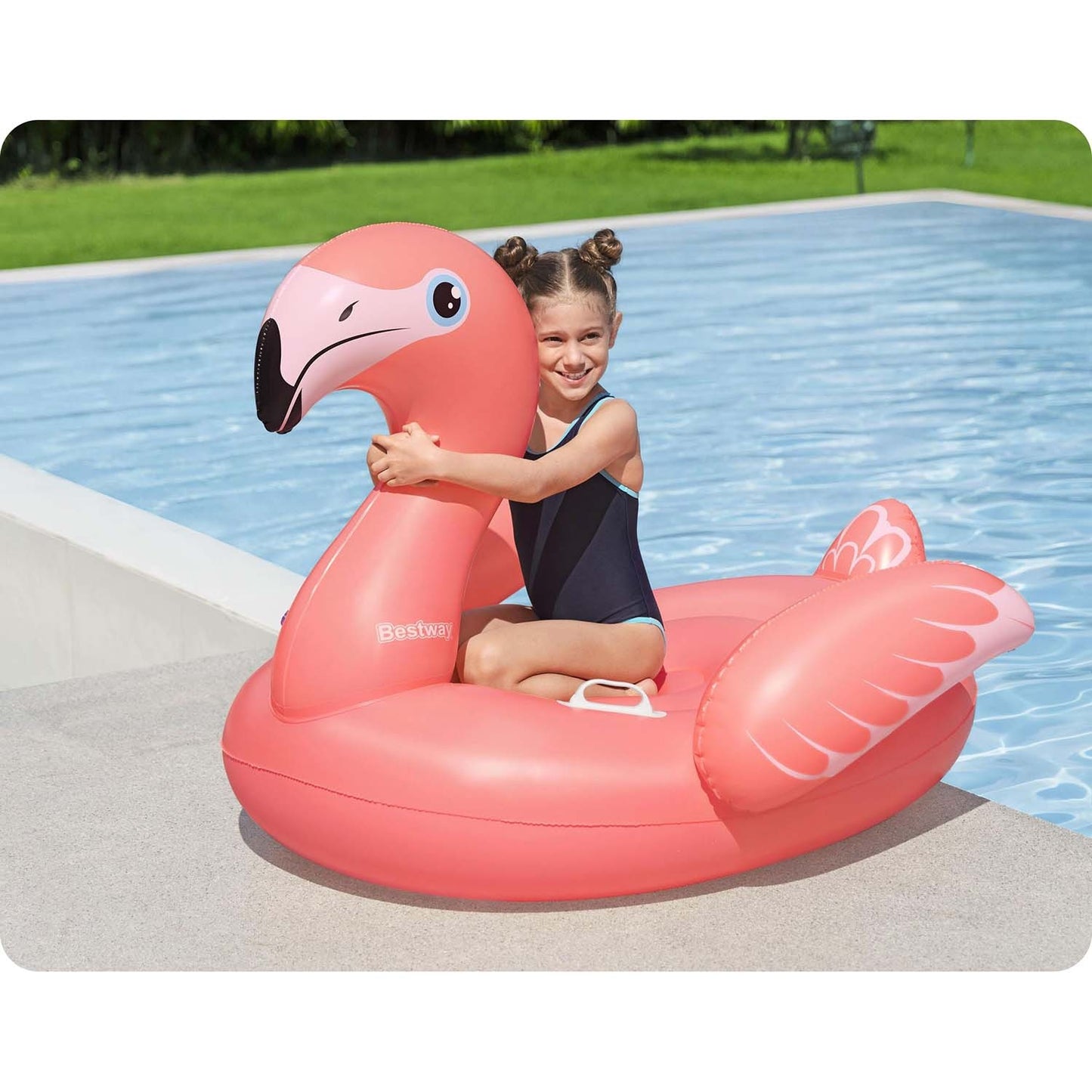 Flamingo inflatable mattress 138 x 107 cm Bestway 41525