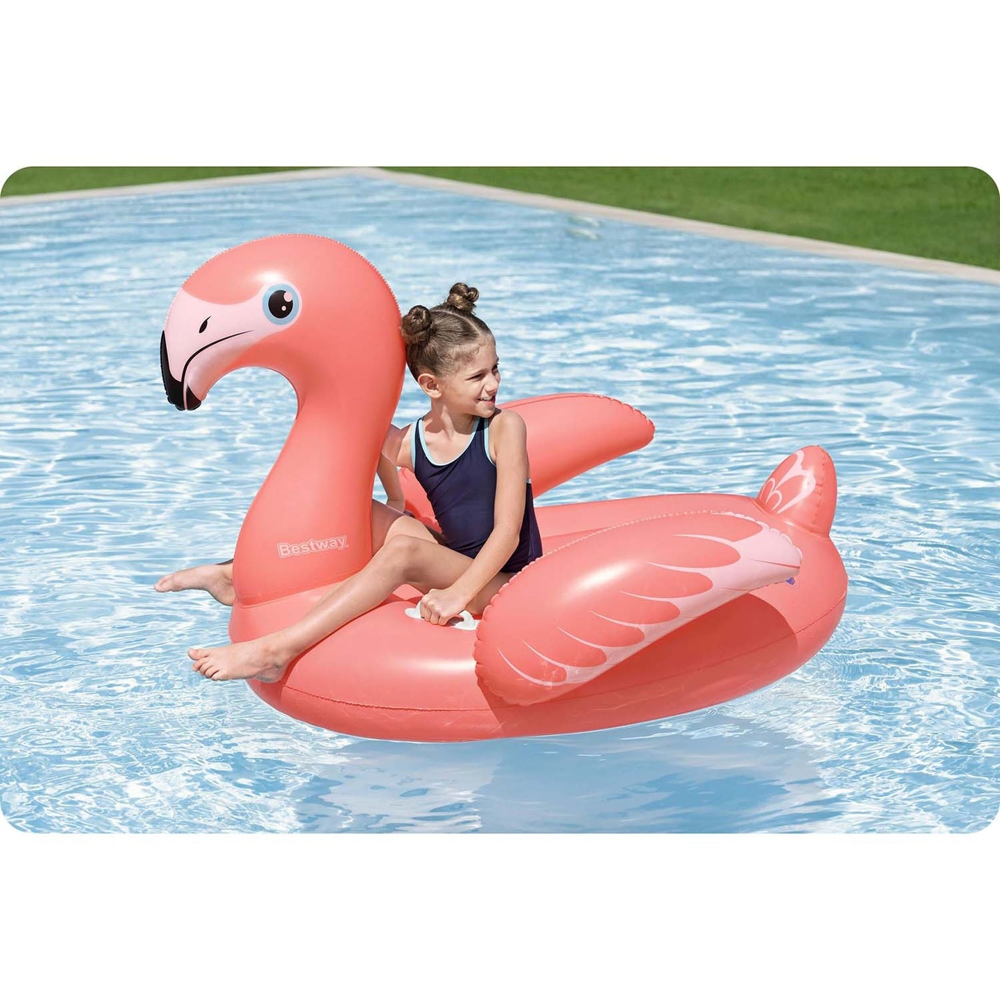 Flamingo inflatable mattress 138 x 107 cm Bestway 41525