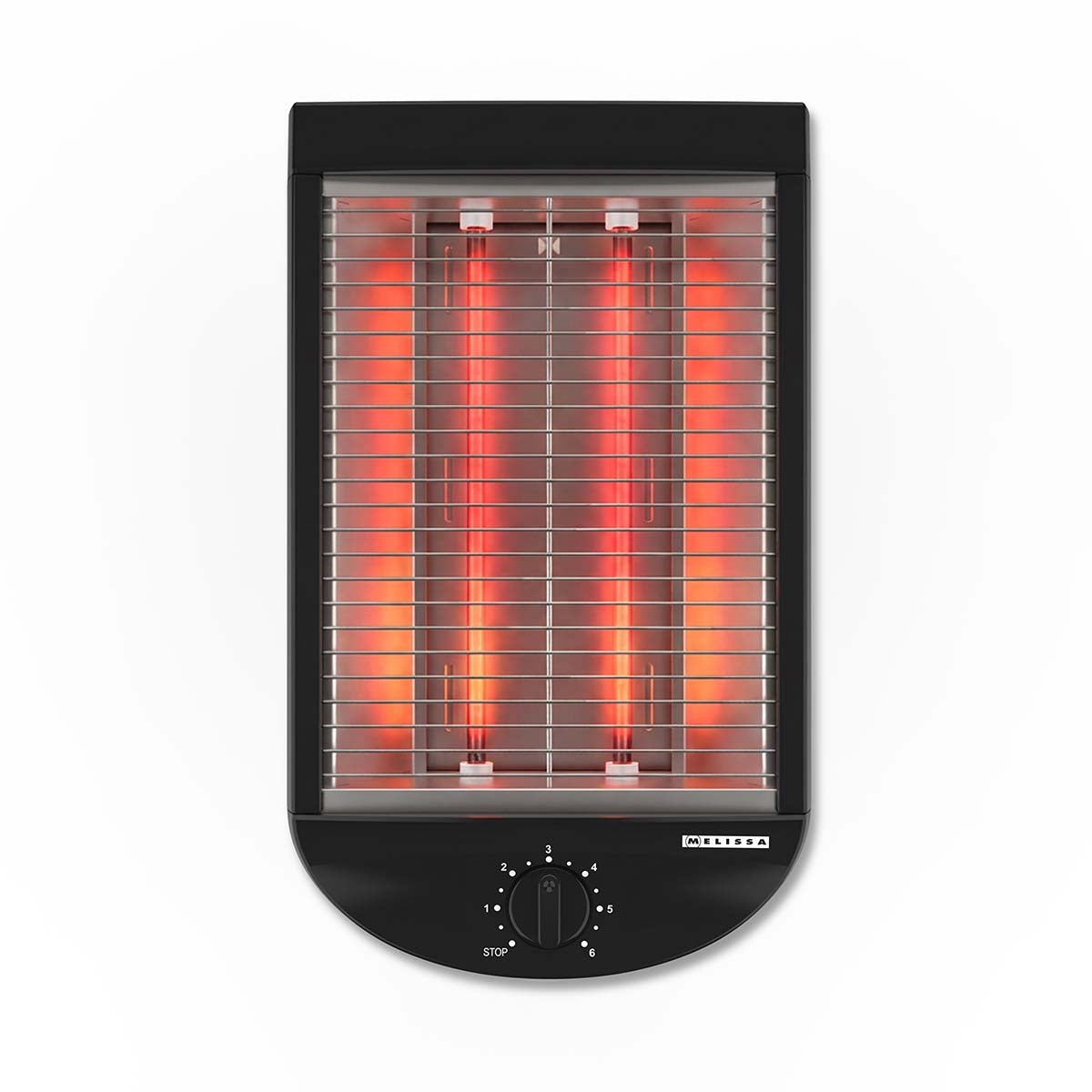 Flat Toaster, 600W, Timer, Removable Crumb Tray, Black