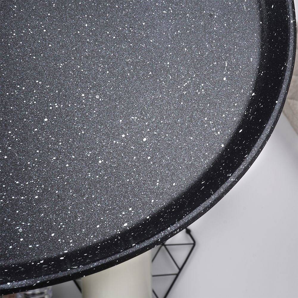 Flat frying pan 26 cm with granite coating for all stoves