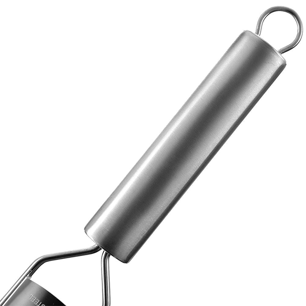 Flat kitchen grater 38 cm stainless steel for hard cheese and vegetables