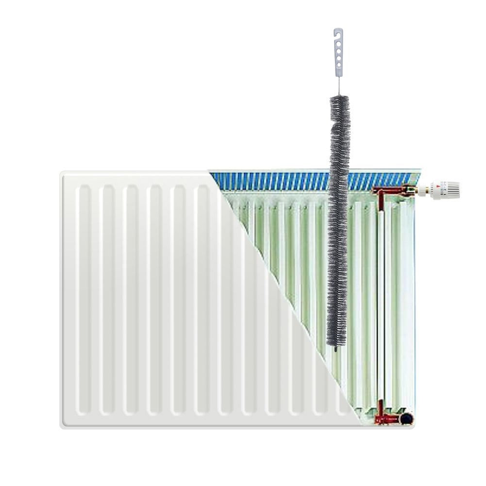 Flexible element brush for hard-to-reach areas