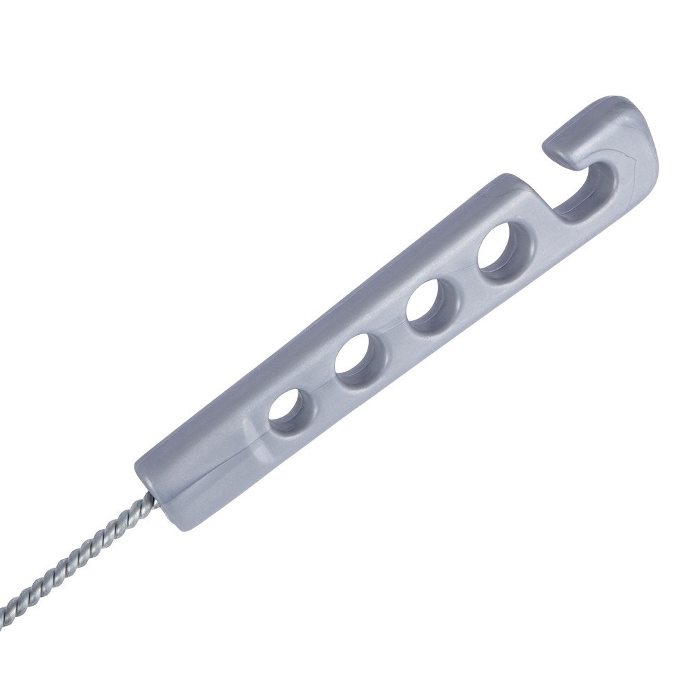 Flexible element brush for hard-to-reach areas