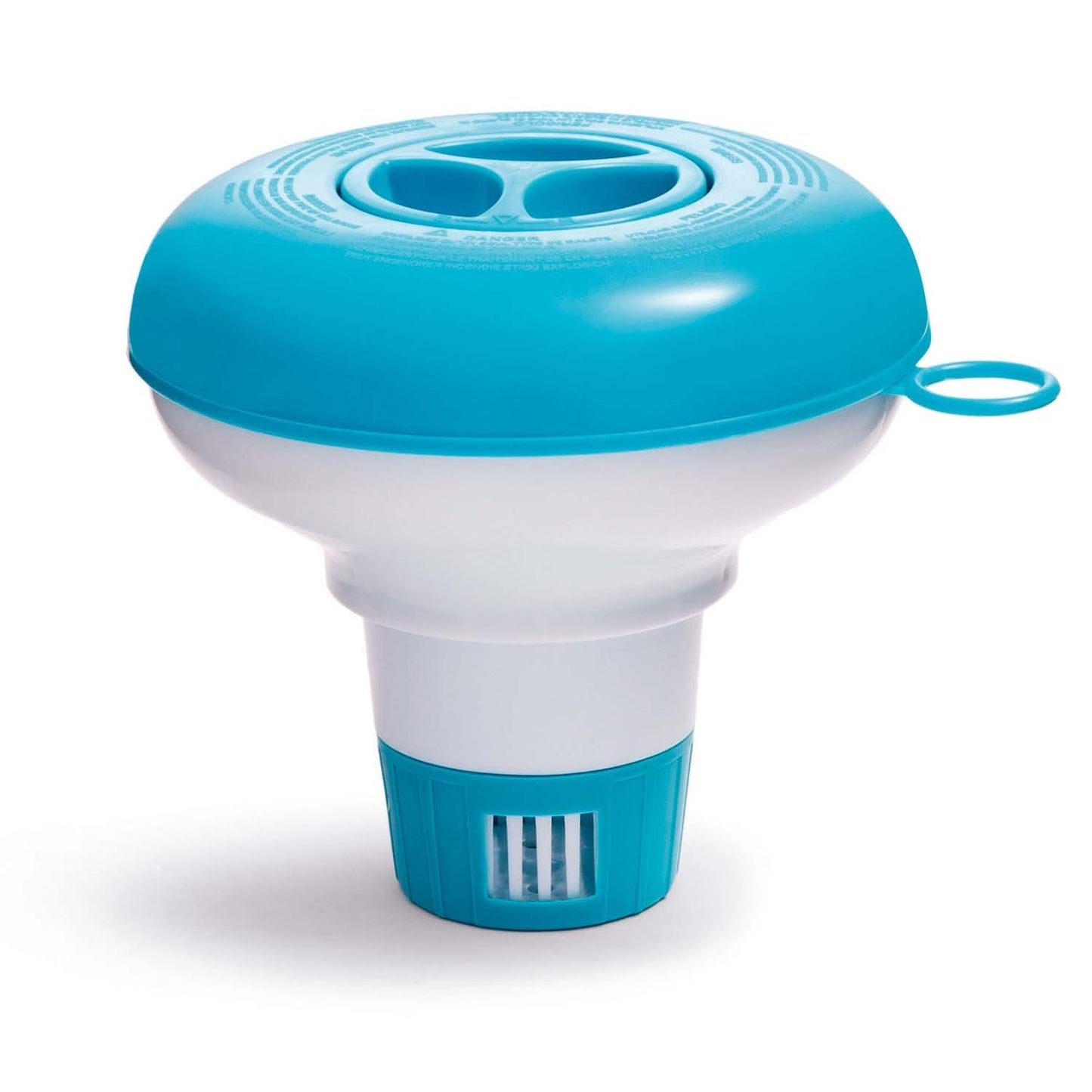Floating dispenser for chemicals + 0.5 kg of multifunctional tablets