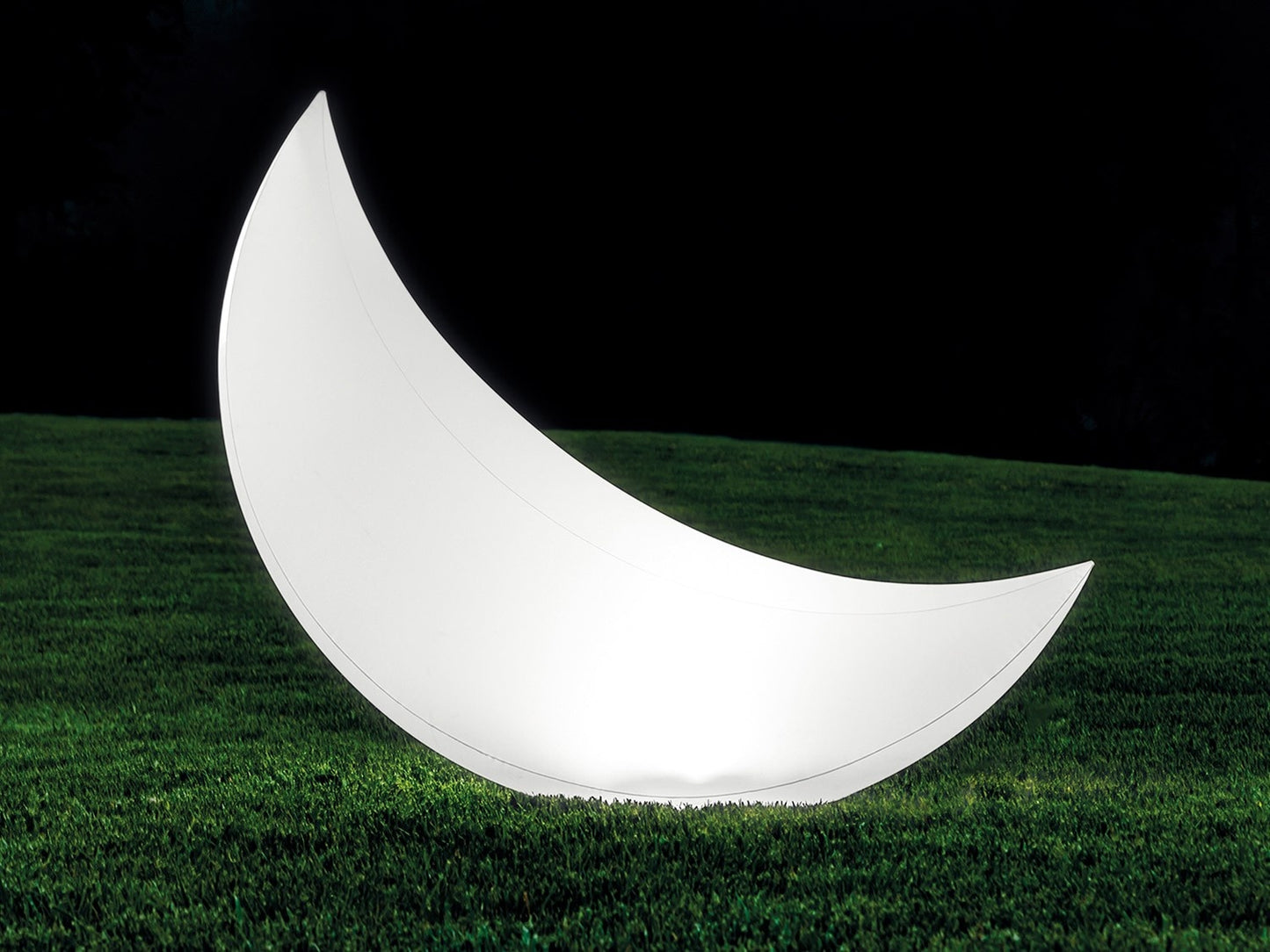 Floating inflatable pool lamp Moon LED 135 x 89 x 43 cm INTEX 68693