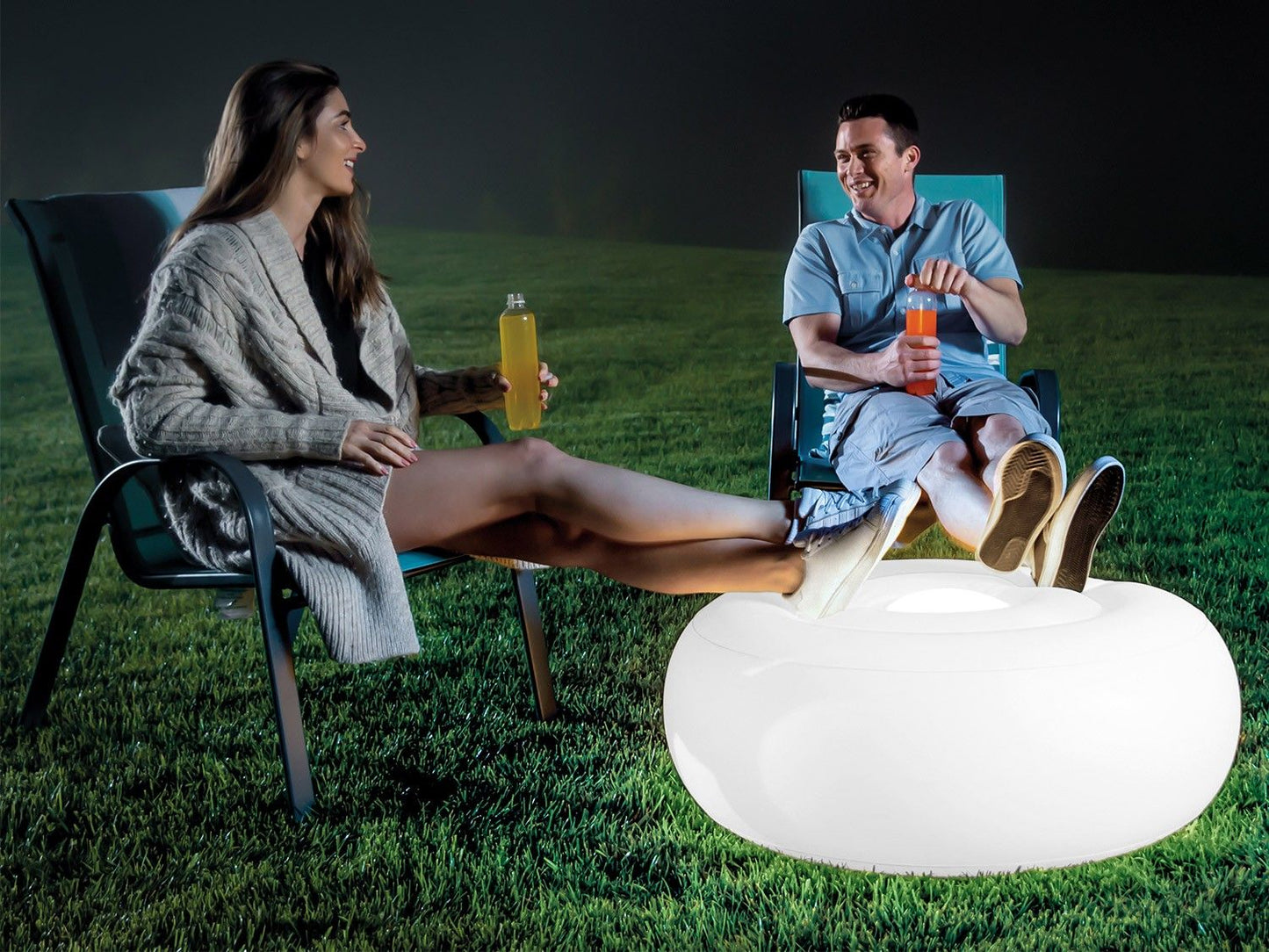 Floating inflatable pool lamp Ottoman LED 86 x 33 cm INTEX 68697