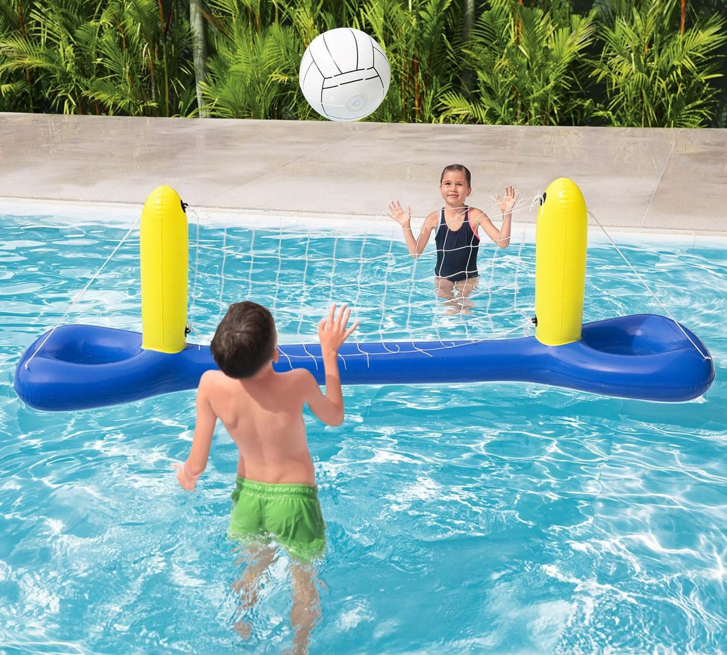 Floating pool volleyball set 252 x 64 cm Bestway 52133