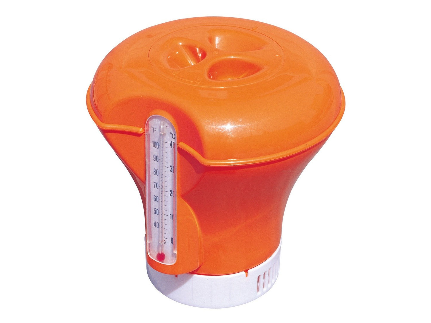 Float, pool chemicals dispenser with thermometer - Bestway 58209 blue