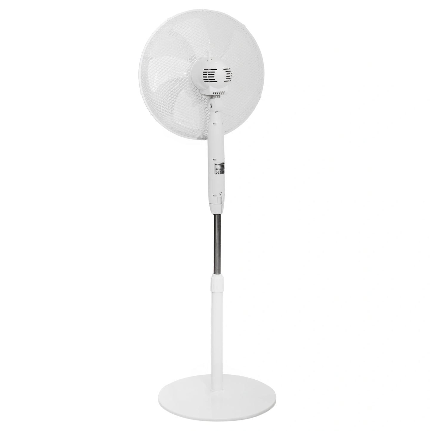 Floor Fan Standing Fan 45W – 3 Modes, 5 Blades, Timer, Remote Control
