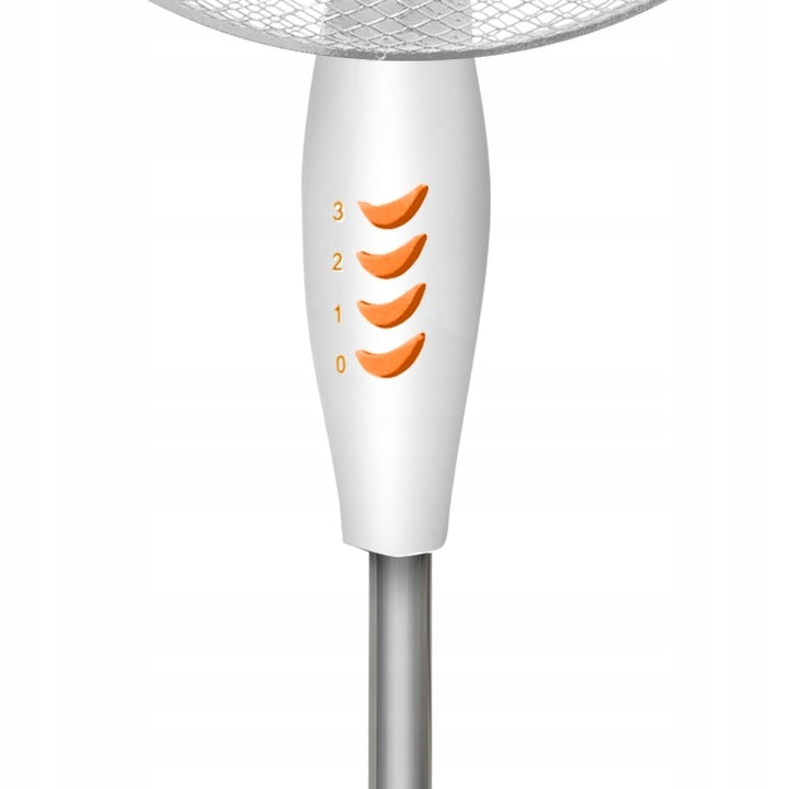 Floor fan adjustable times 45W - white