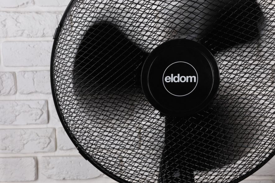 Floor fan with remote control, time adjustment 45W