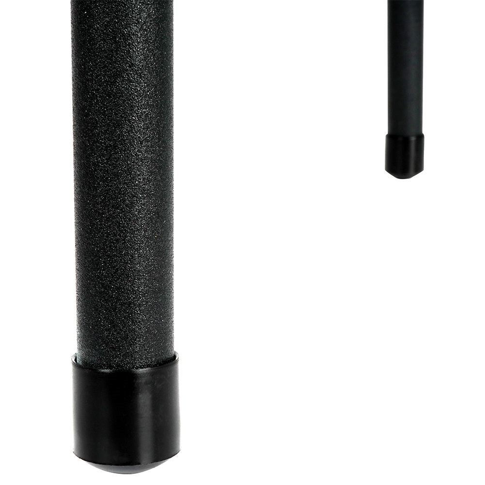Floor hanger for clothes with metal shelves