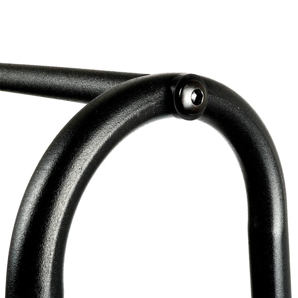 Floor hanger for clothes with metal shelves