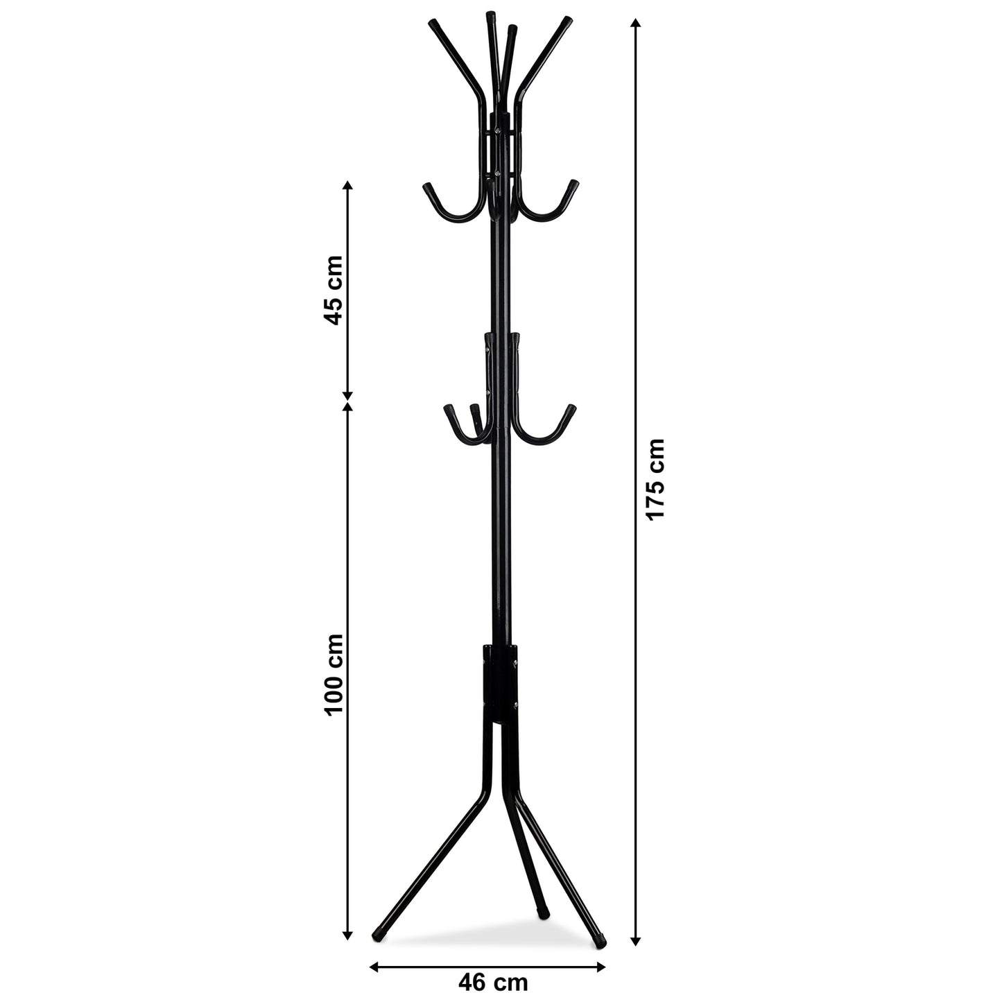 Floor standing clothes rack clothes jackets