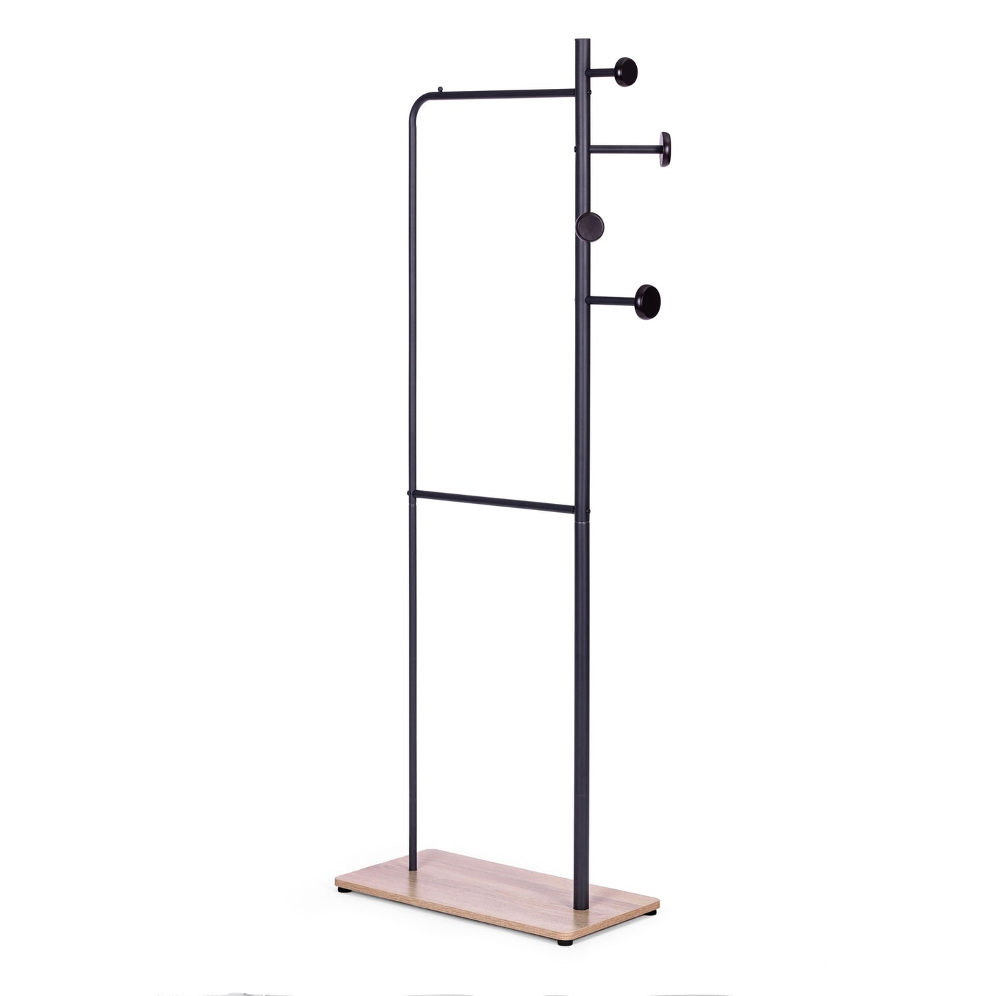 Floor standing clothes rack, shoe shelf