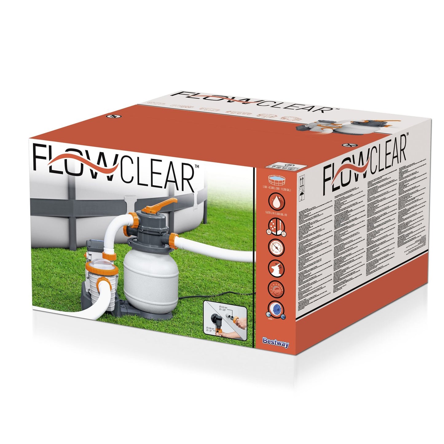 Flowclear Sand Filter Pump 5678 L