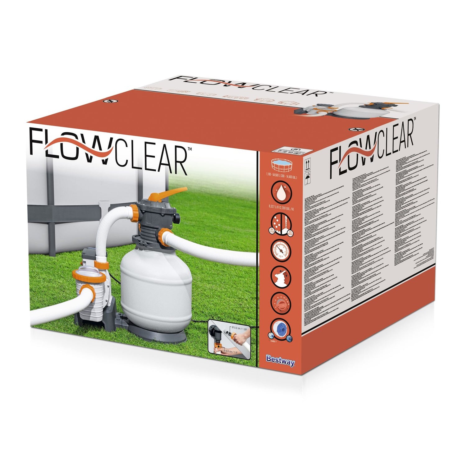 Flowclear Sand Filter Pump 8327 L