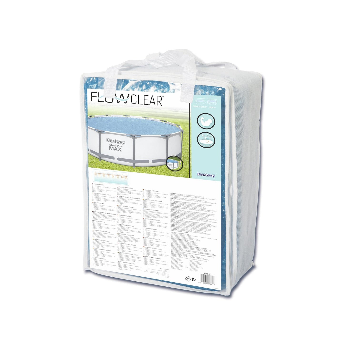Flowclear Solar Cover 366 Cm