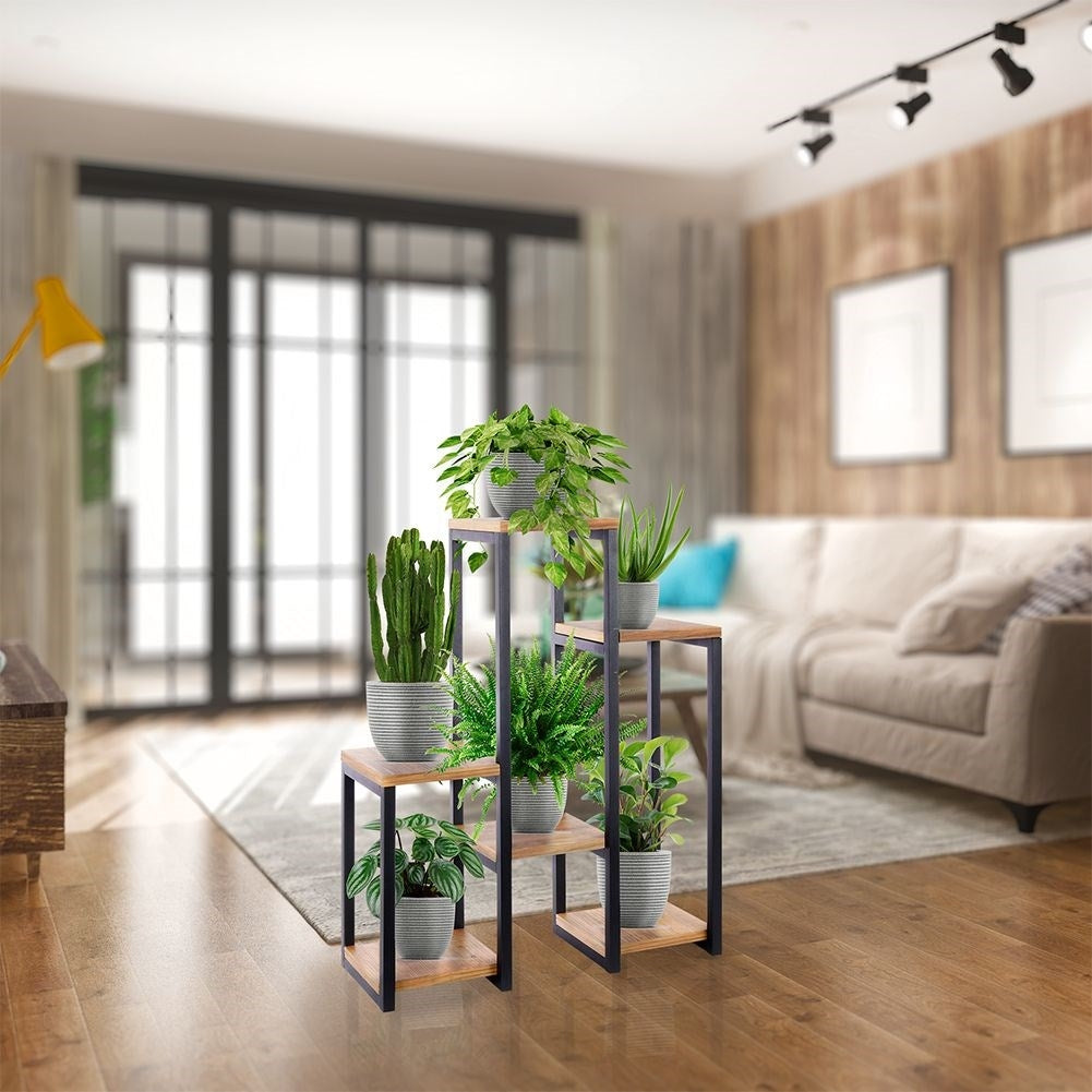 Flower Stand in Metal with Six Levels