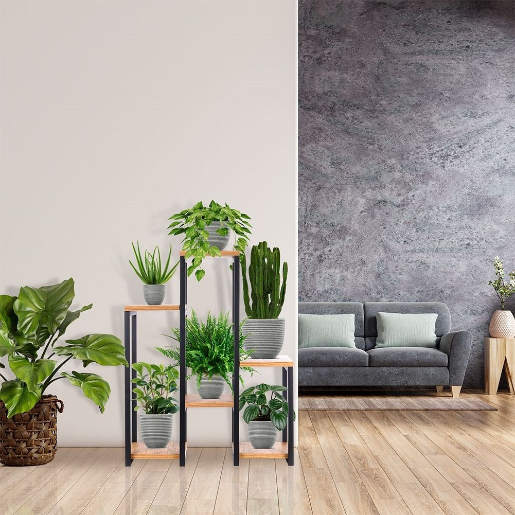 Flower Stand in Metal with Six Levels