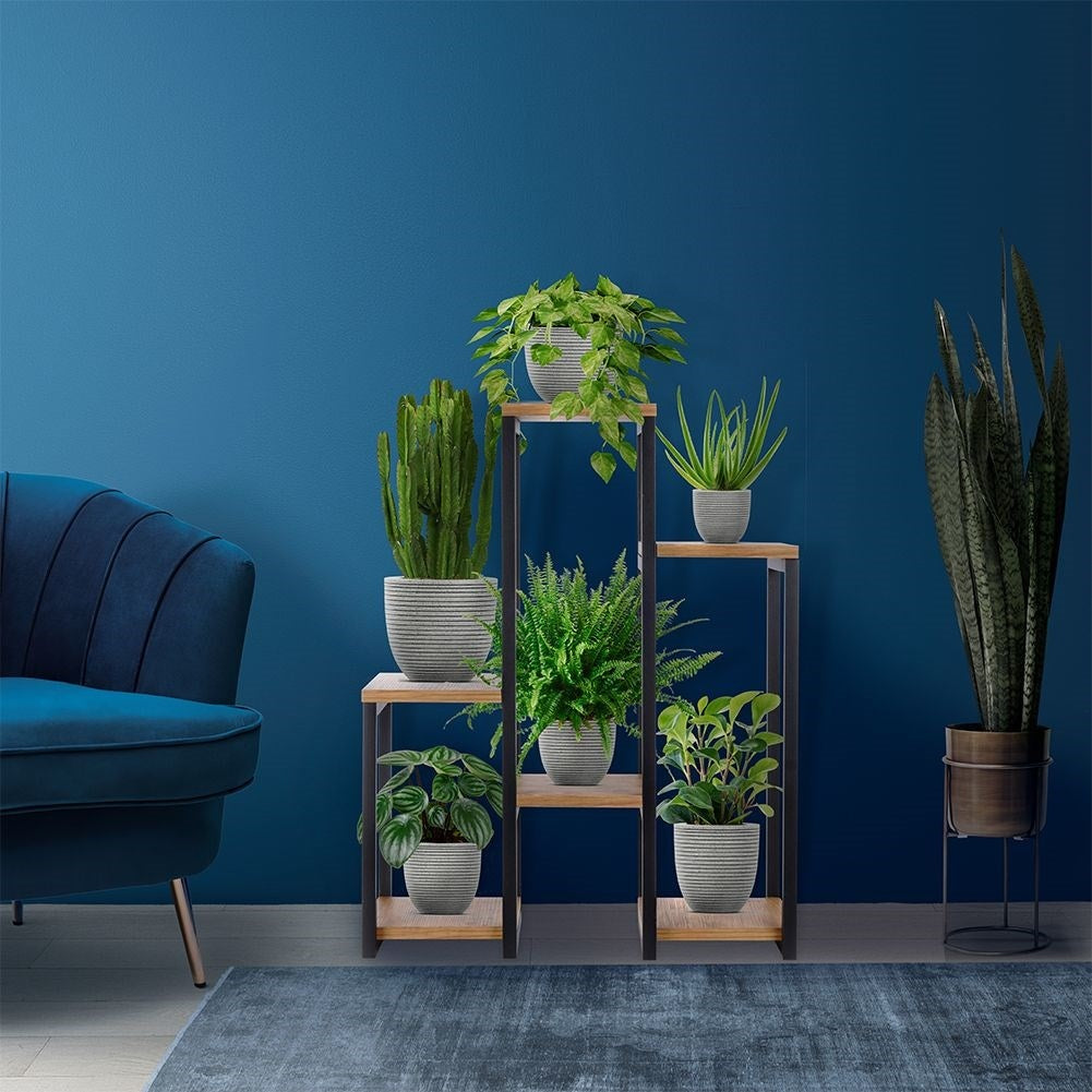 Flower Stand in Metal with Six Levels