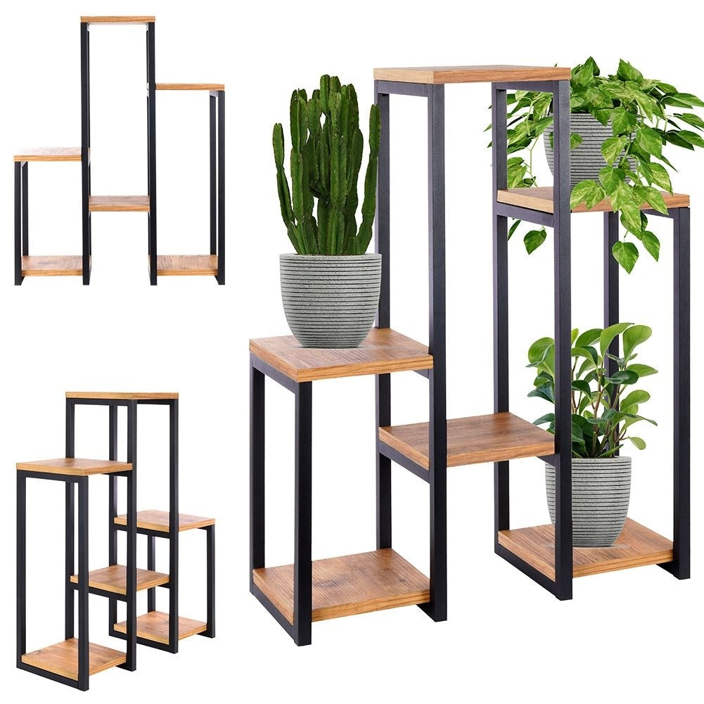 Flower Stand in Metal with Six Levels