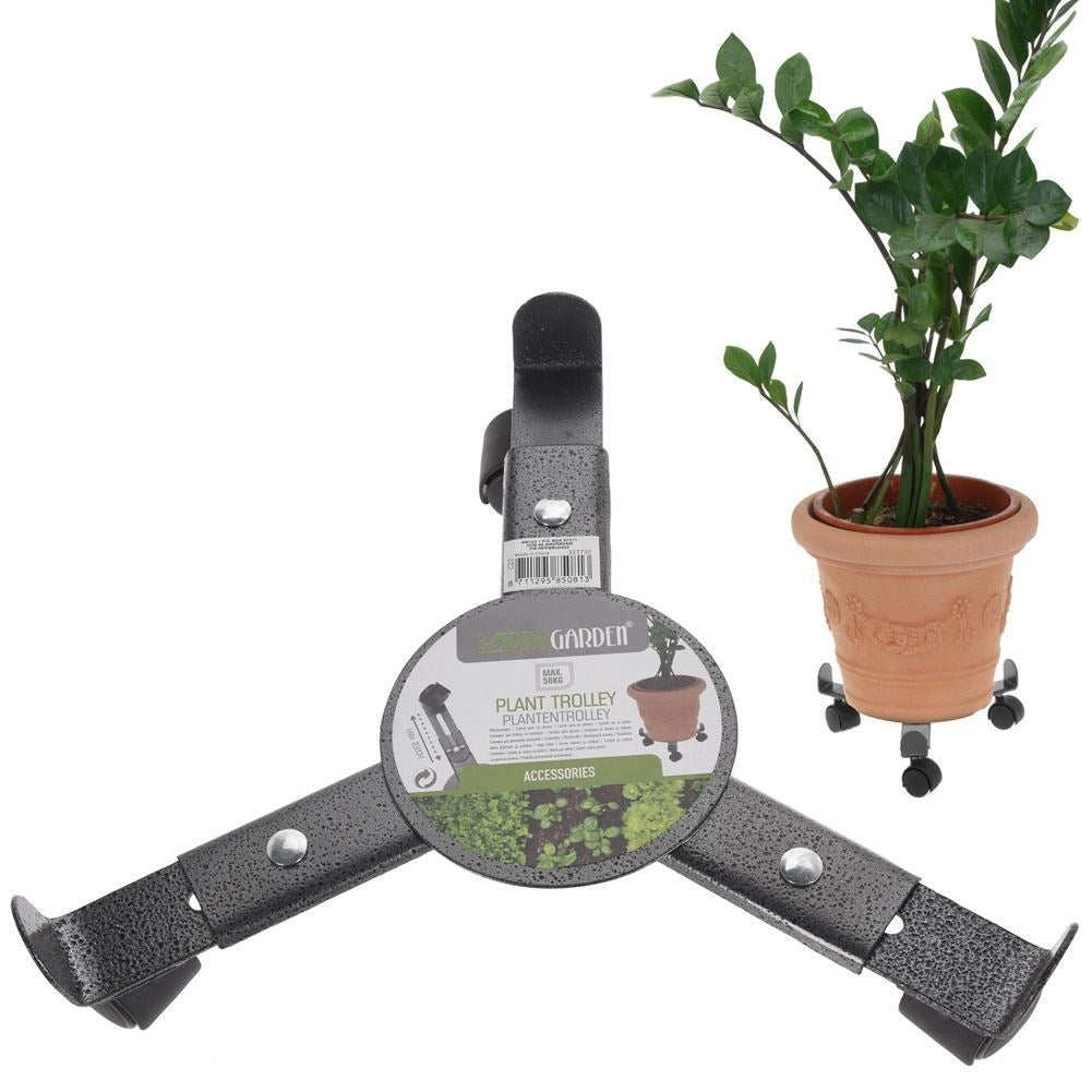 Flower pot mat: Adjustable, easy to move, max 30 cm