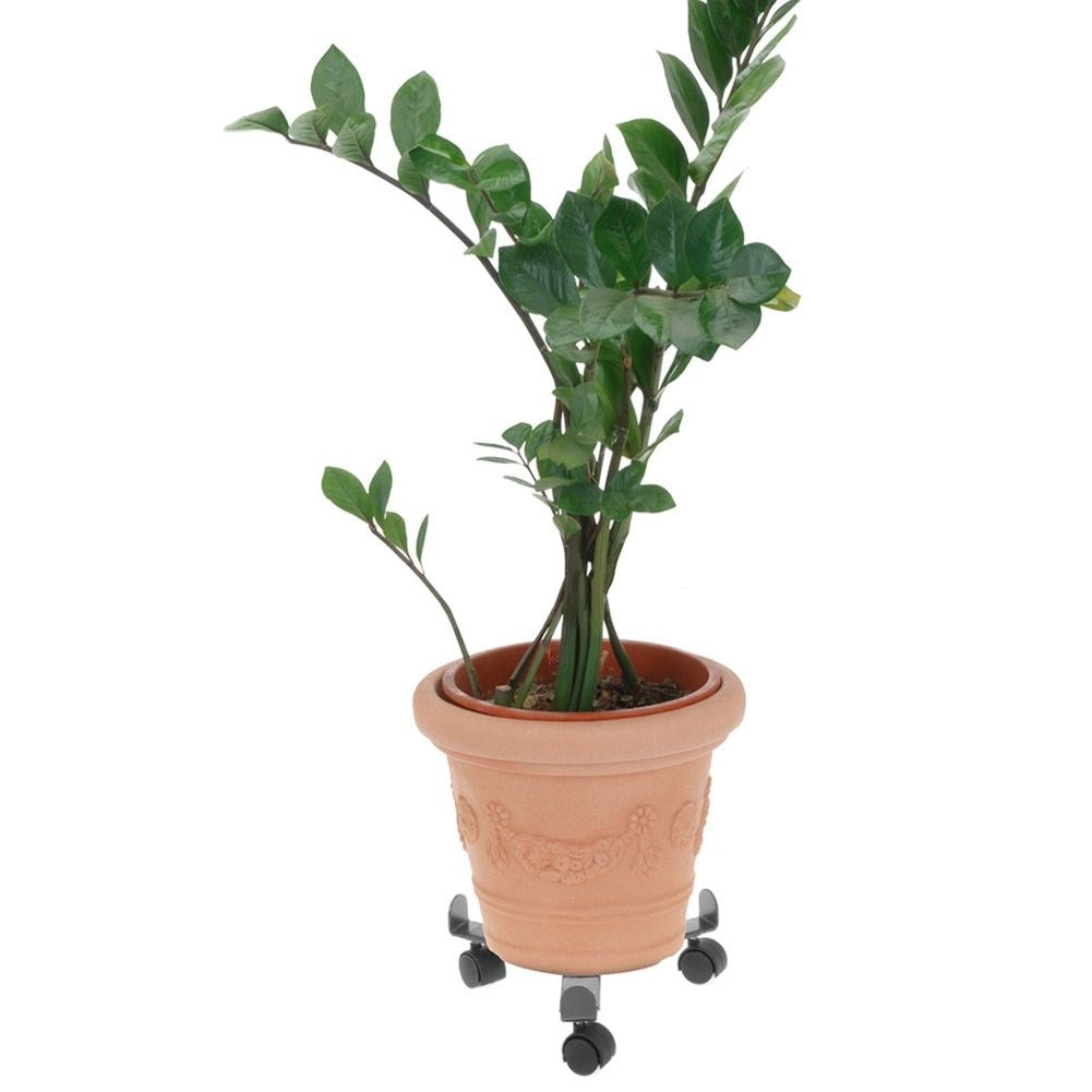 Flower pot mat: Adjustable, easy to move, max 30 cm