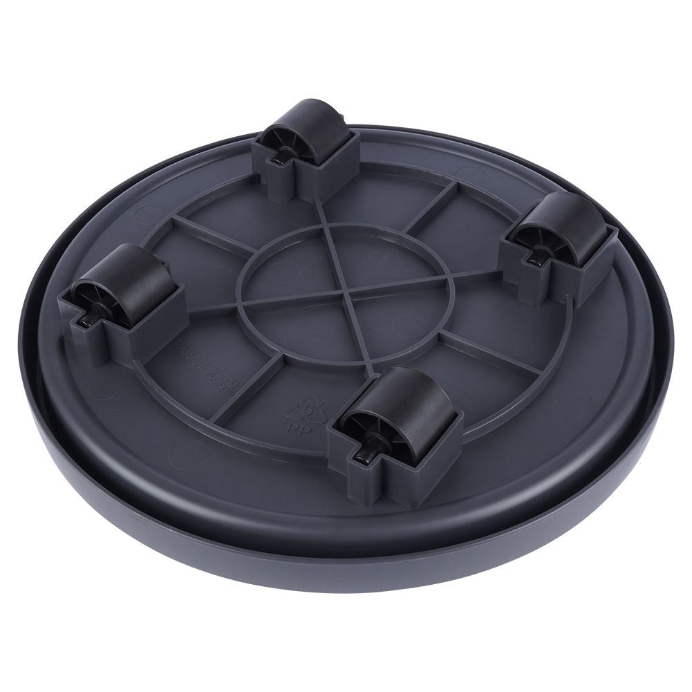 Flower pot on wheels - easy to move, durable material