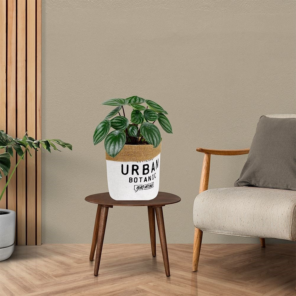 Flower pot with foil protection - Boho style, leak proof