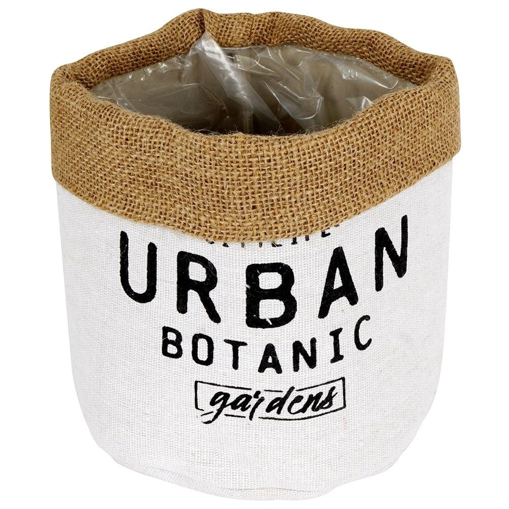 Flower pot with foil protection - Boho style, leak proof