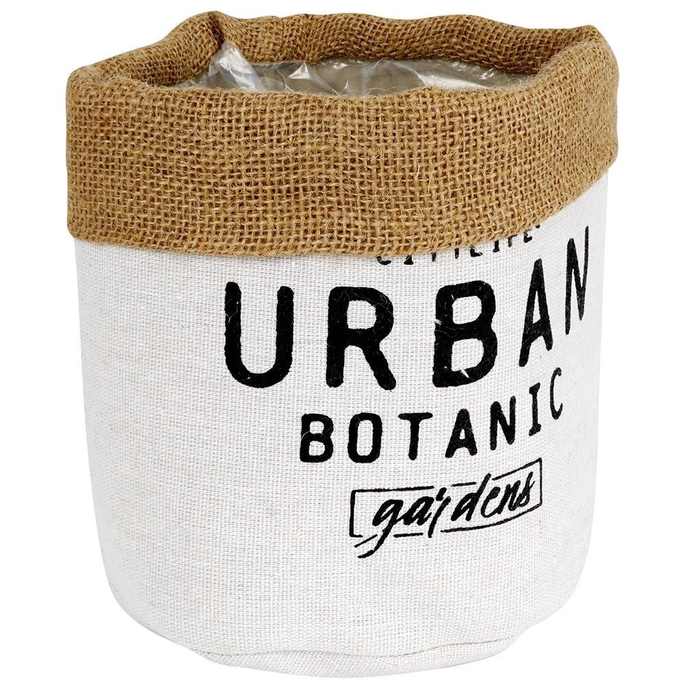 Flower pot with foil protection - Boho style, leak proof