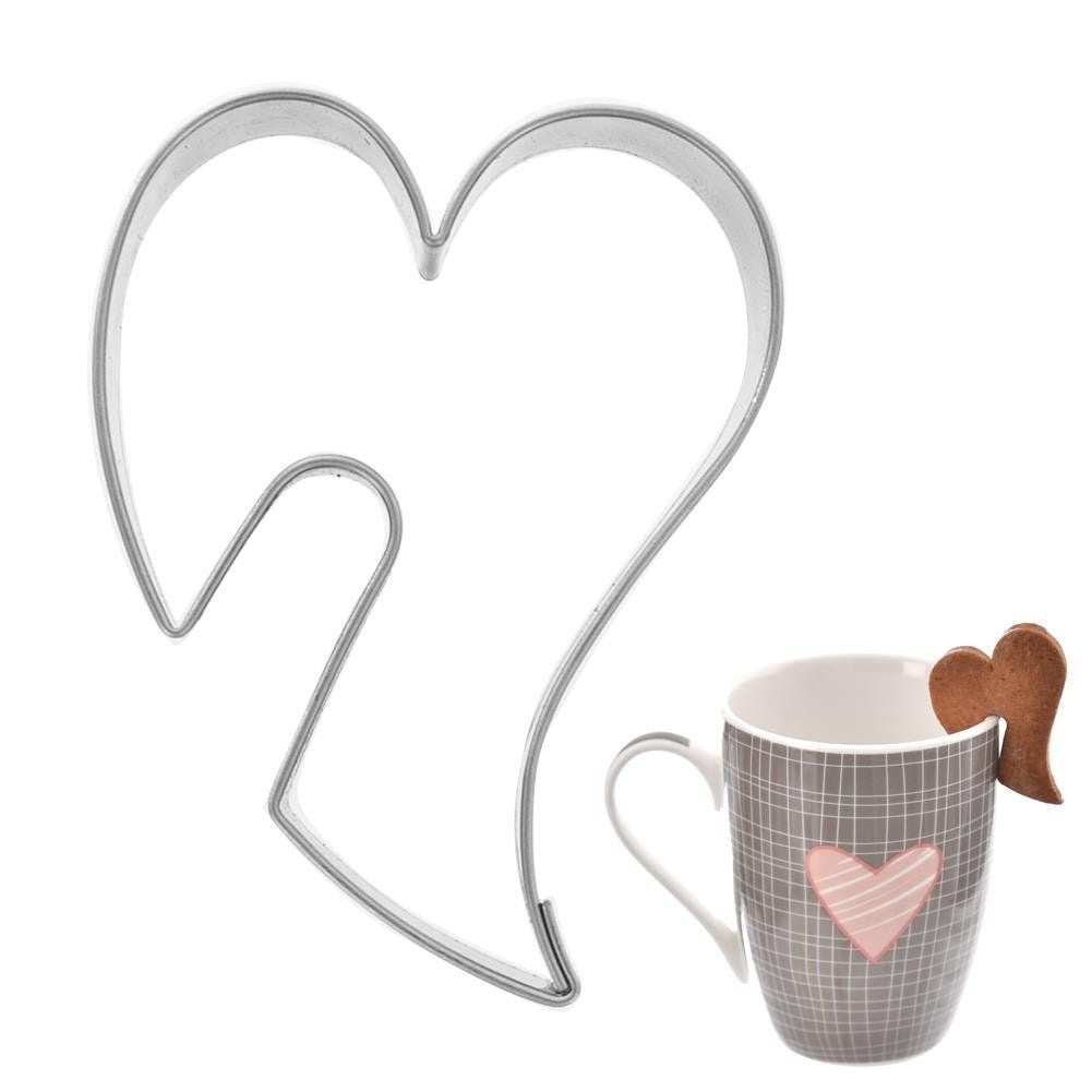 Flower-shaped cake tin in stainless steel for elegant cakes
