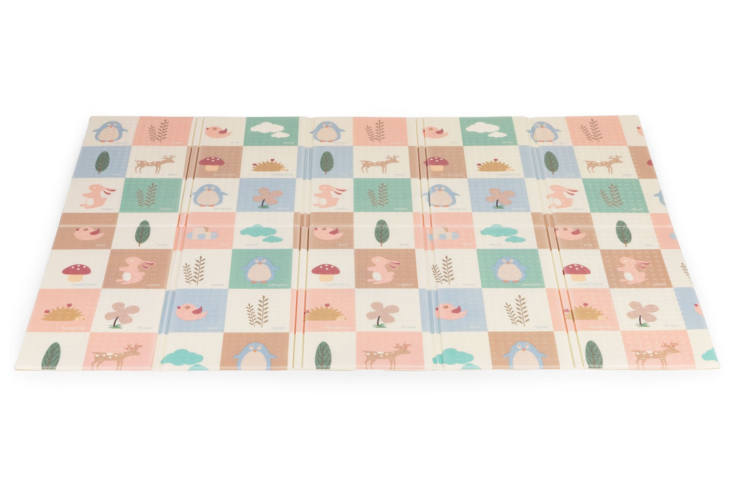 Foam Play Mat 200x150 cm, Double-Sided, Foldable