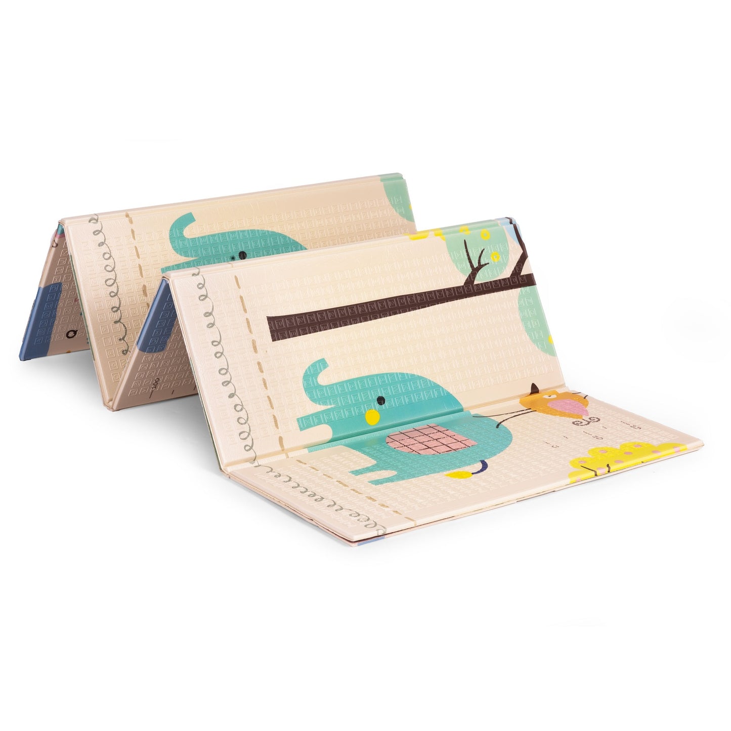 Foam Play Mat for Kids 200x180 cm, Foldable & Educational