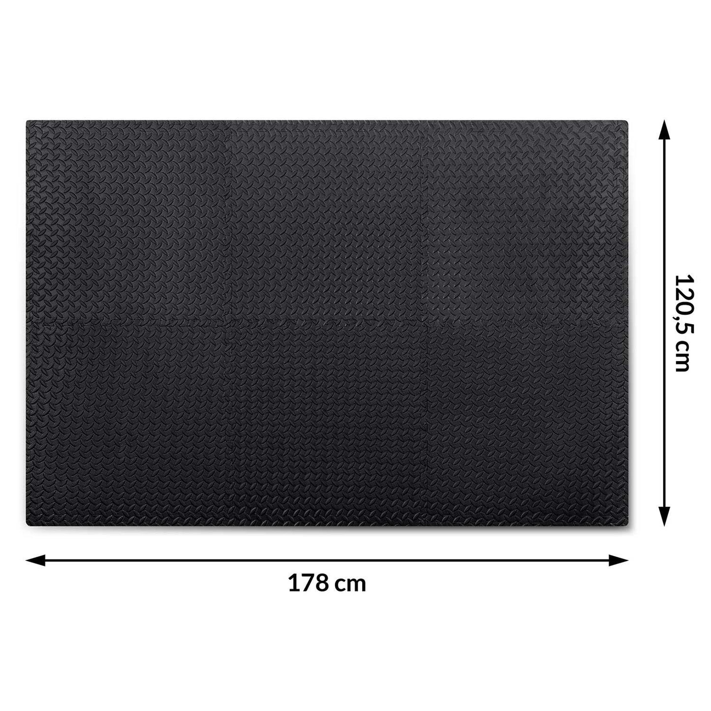 Foam fitness mat 60x60 Neo-Sport - NS-924