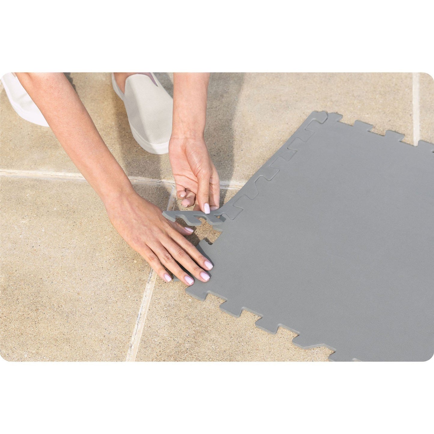 Foam mat for SPA puzzle 50 x 50 cm 16 pcs Bestway 60334