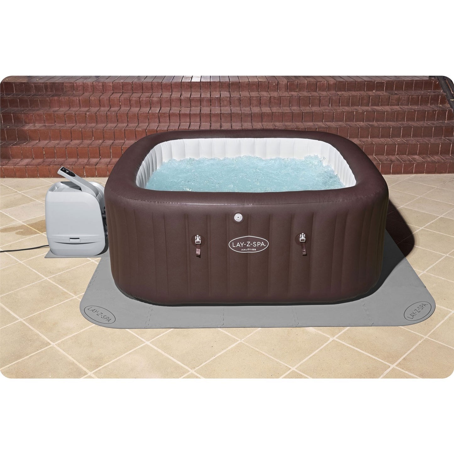 Foam mat for SPA puzzle 50 x 50 cm 16 pcs Bestway 60334