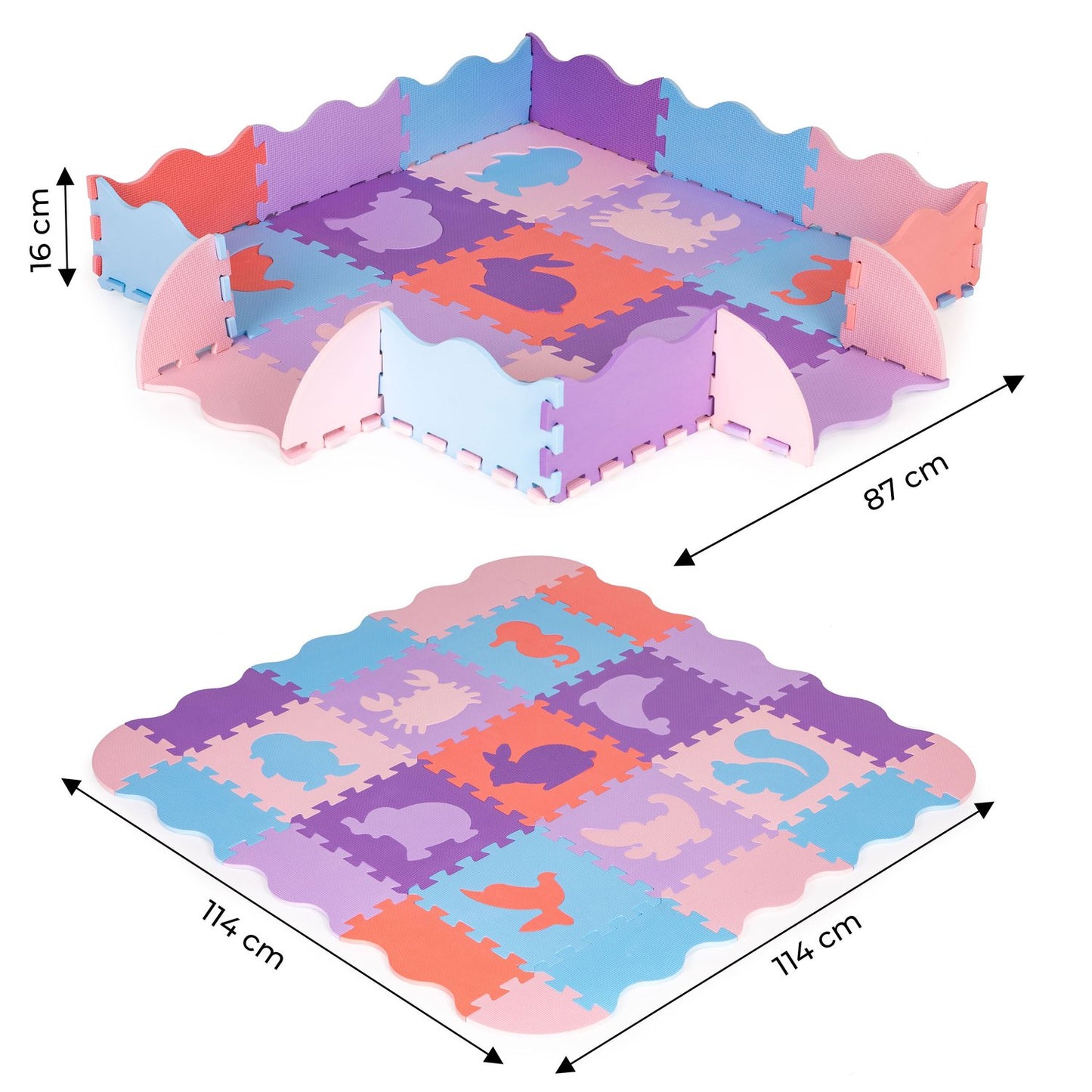 Foam mat puzzle playpen play mat for children
