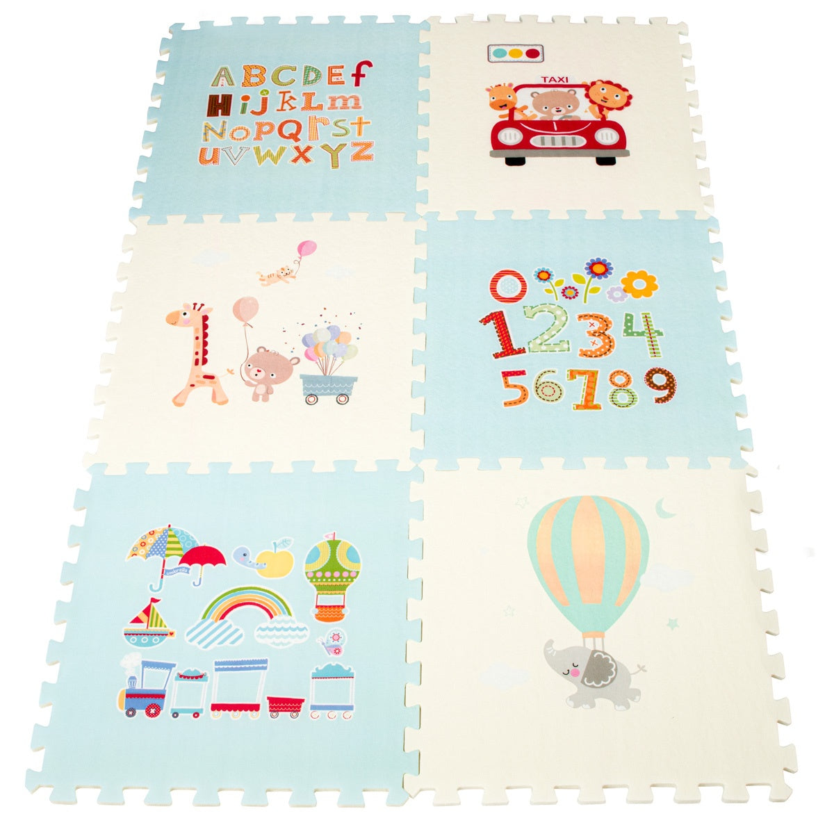 Foam puzzle mat for children no 177x118x1.3cm