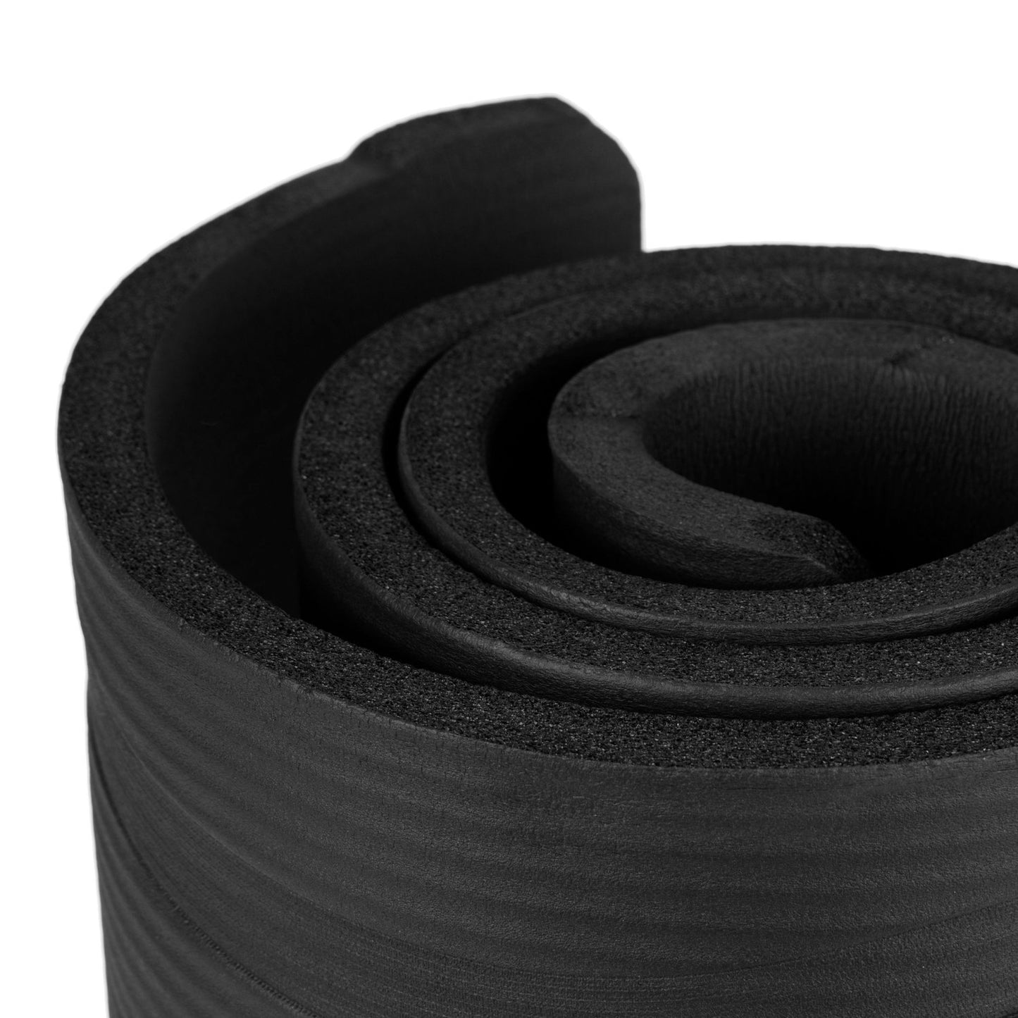 Foam training mat for fitness and yoga exercises 112cm