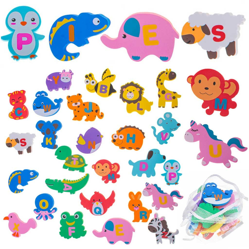 Foam water bath animals 26el.