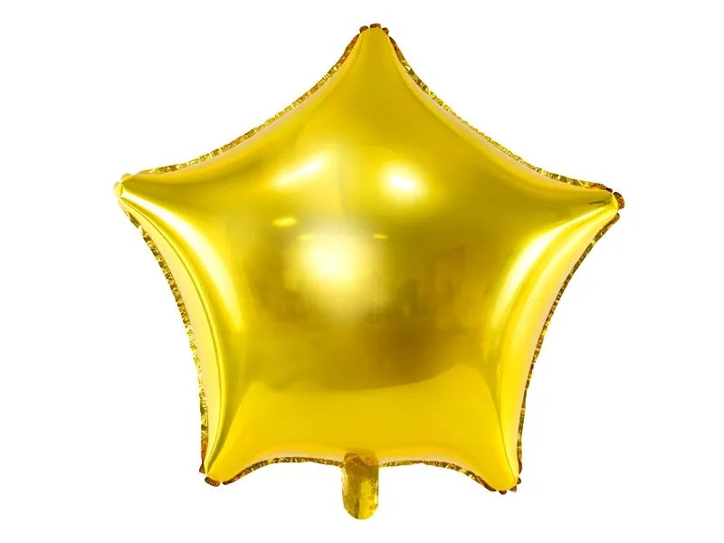 Foil balloon Star of Gold 48cm