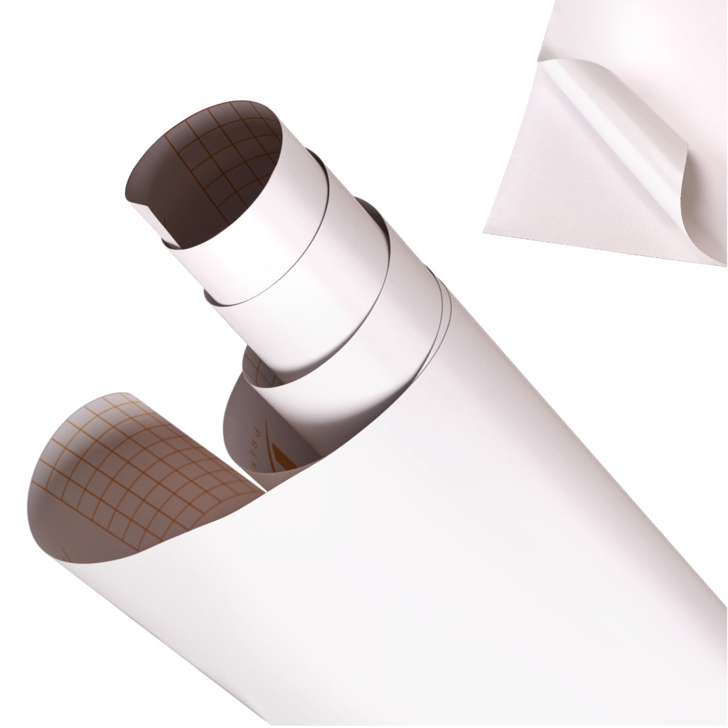 Foil roll matt smooth white 1,52x28m