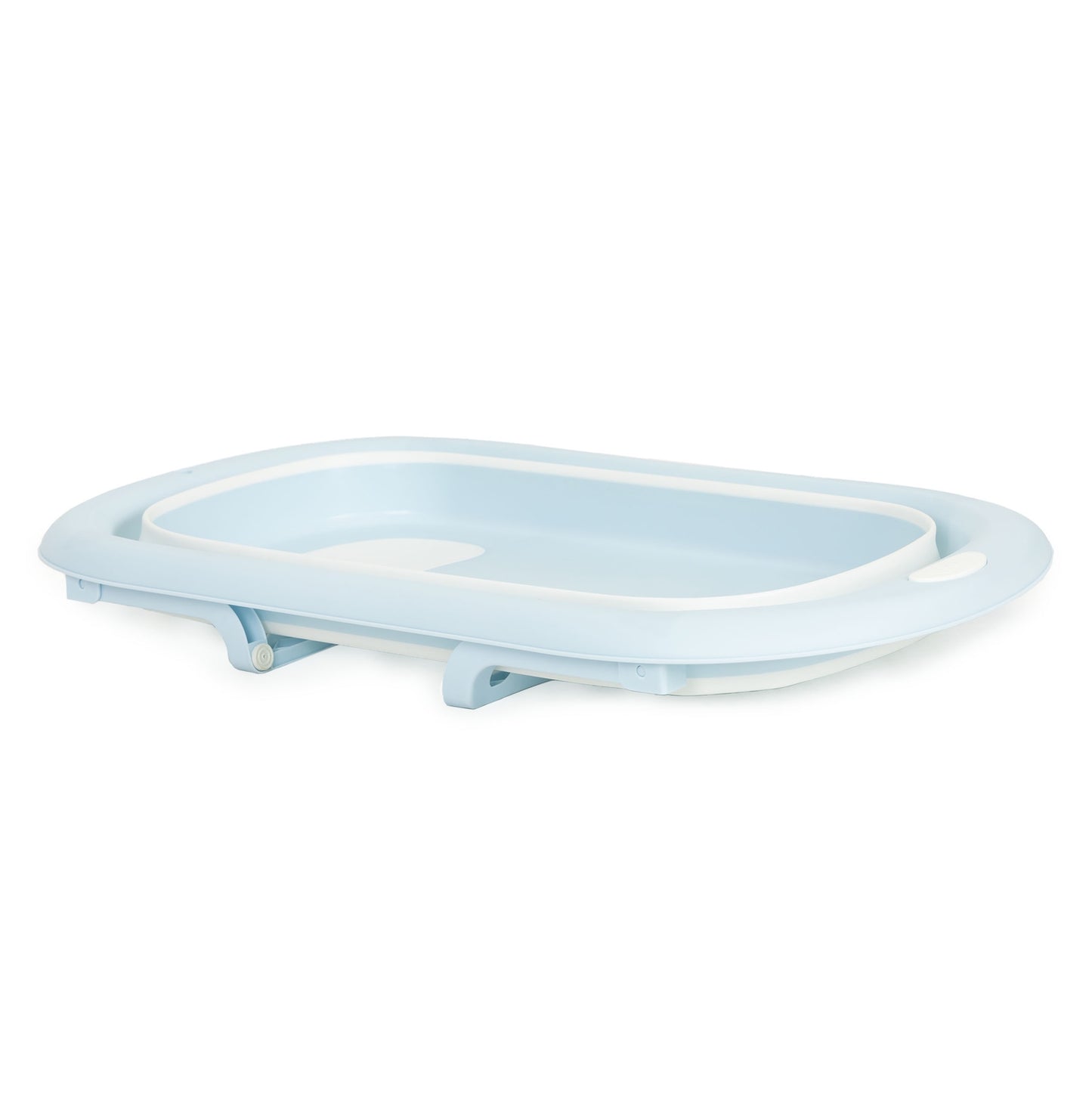 Foldable Baby Bathtub with Drain Plug – Grey