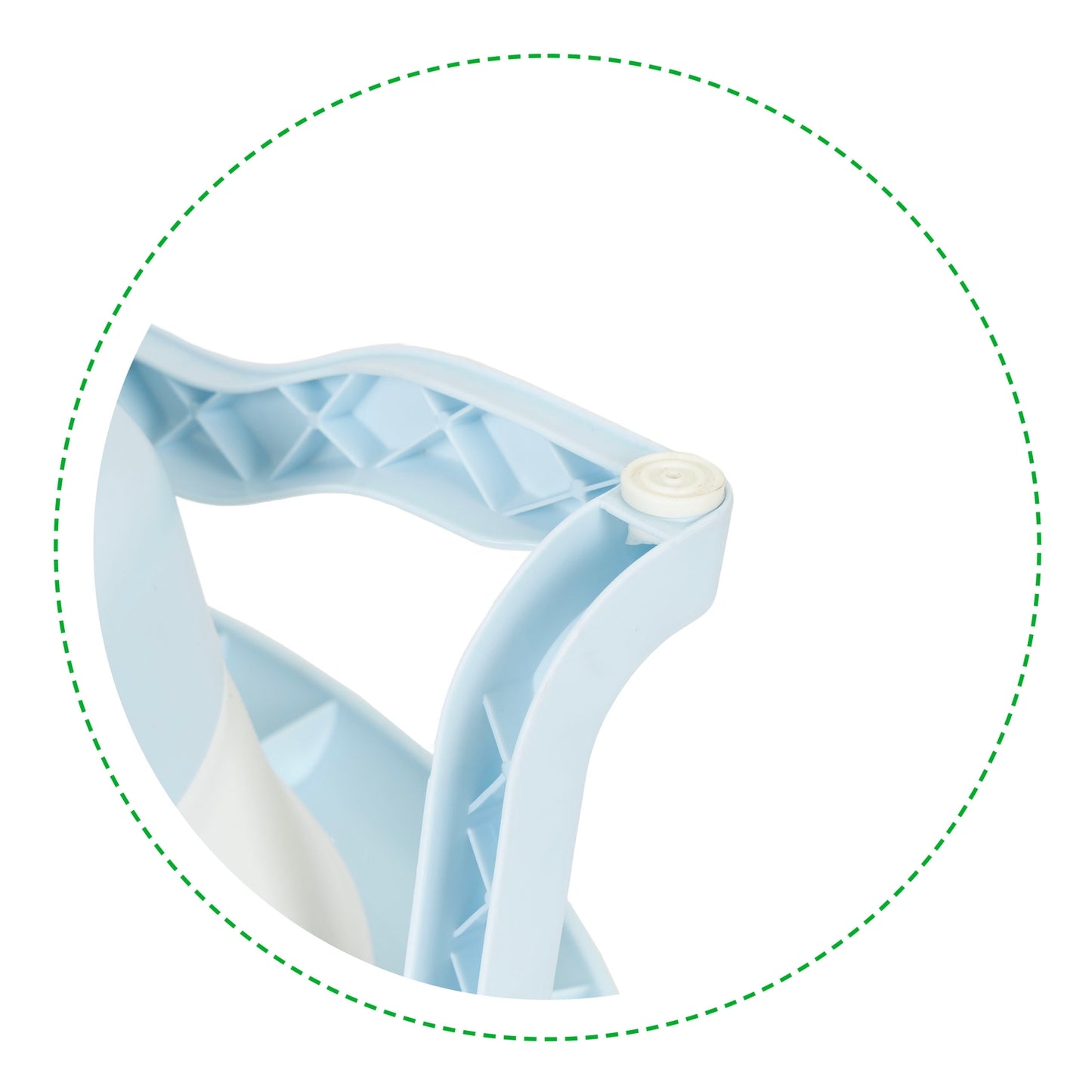 Foldable Baby Bathtub with Drain Plug – Grey