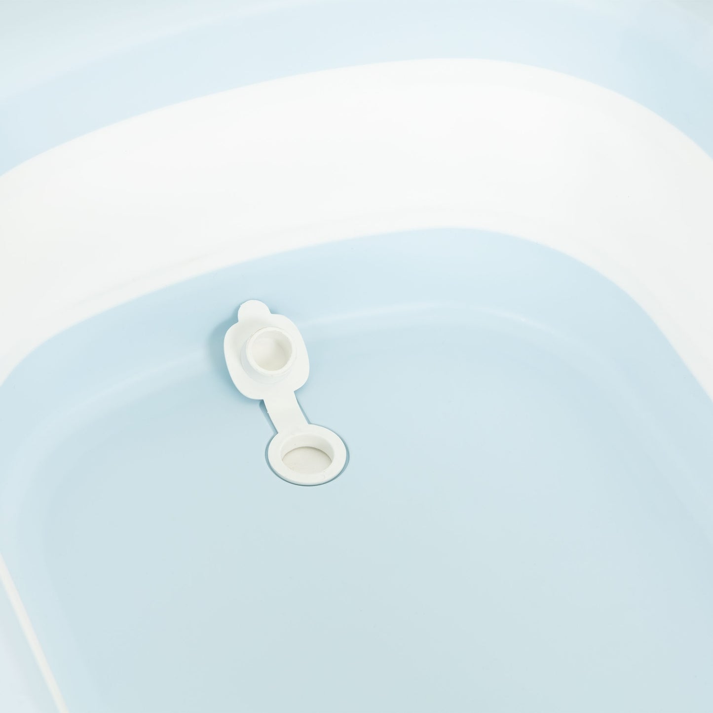 Foldable Baby Bathtub with Drain Plug – Grey