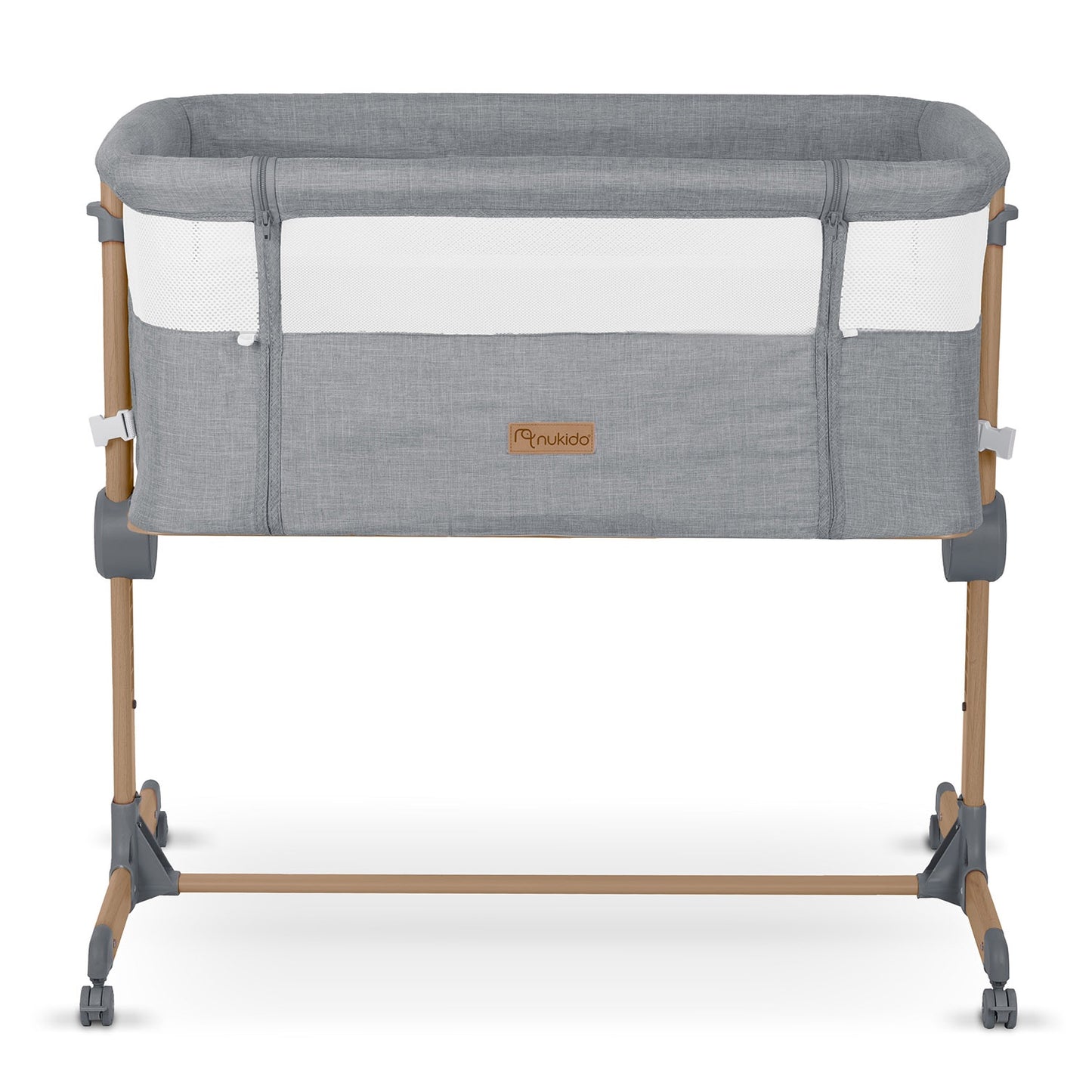 Foldable Baby Crib with Mattress – Adjustable Height