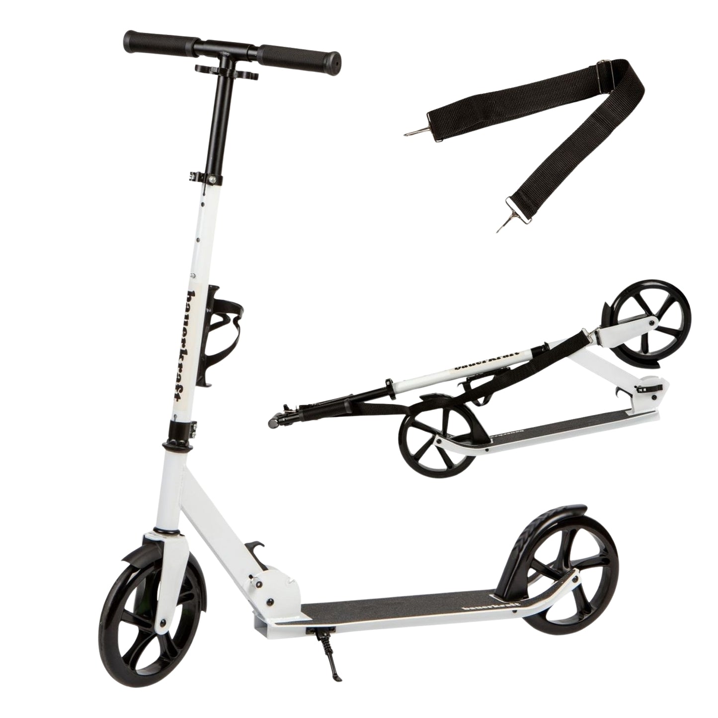 Foldable City Scooter for Kids & Teens, Adjustable 91-101 cm